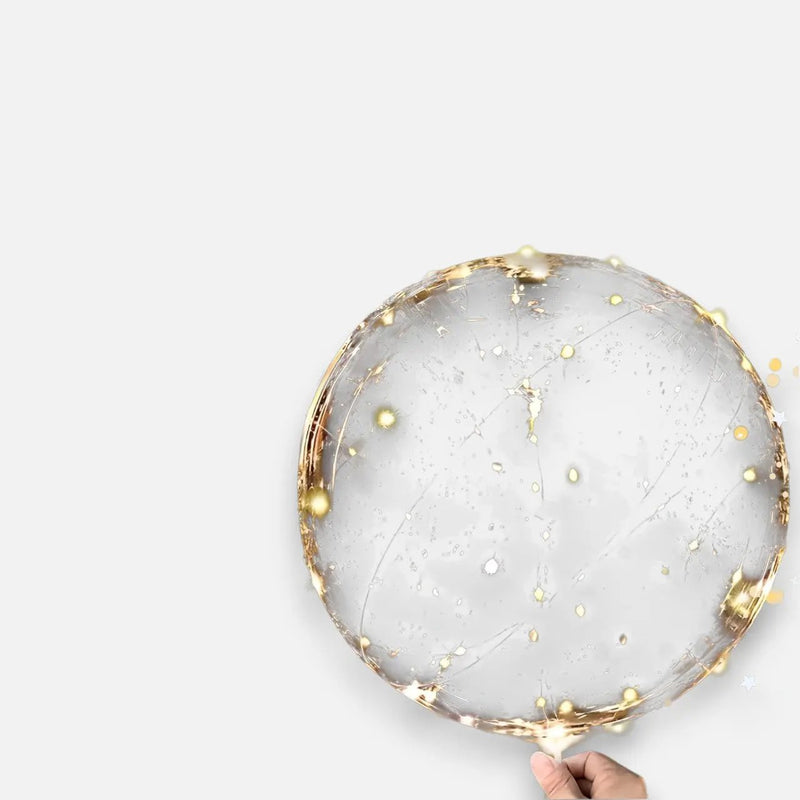 Lunavaro LED Ballonnen – Transparant Design met Warmwit Lichtdraad