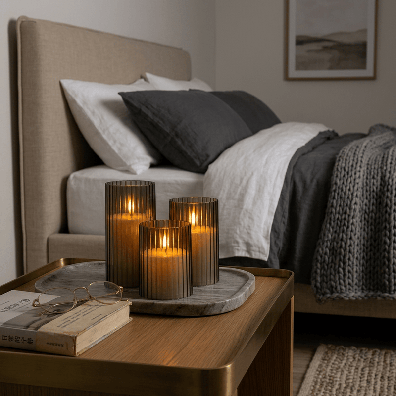 Lunovia LED Kaarsen – Set van 3 Flikkerloze Sierkaarsen