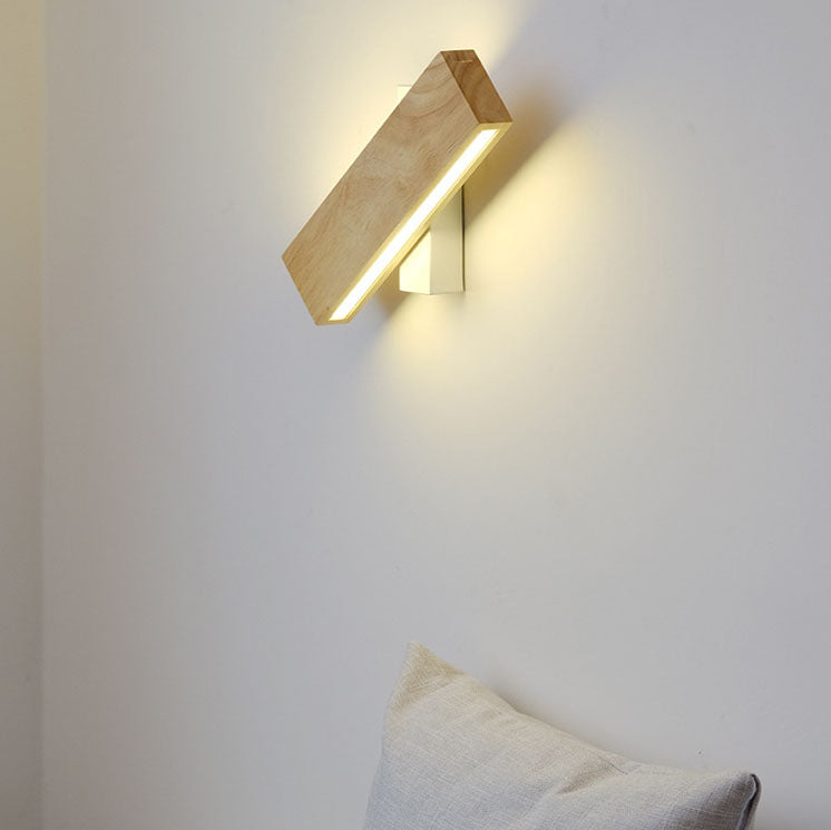 Nivara Japanse Wandlamp – Minimalistische LED met Draaibaar Design