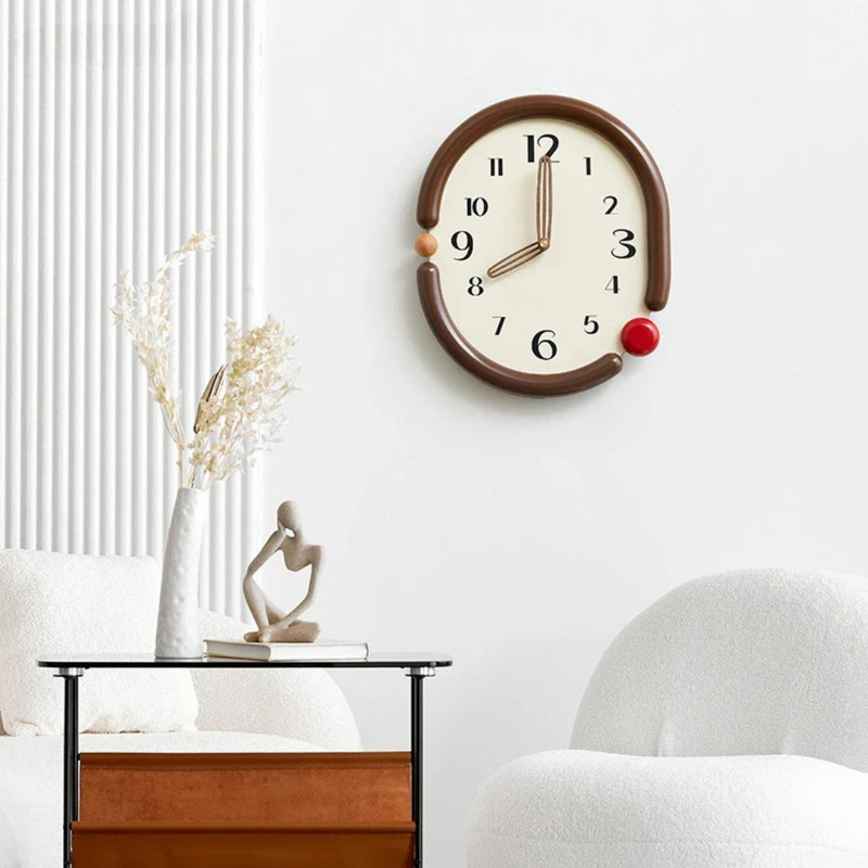 Selvara Wandklok – Modern Design met Stil Quartz-Uurwerk