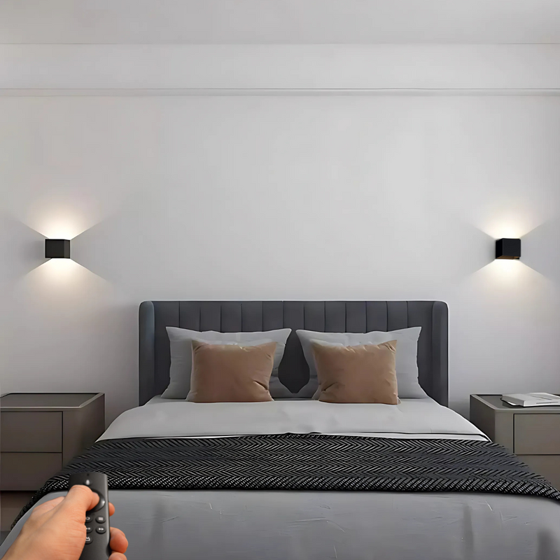Lunavera Wandlamp – Draadloze LED Verlichting met Afstandsbediening