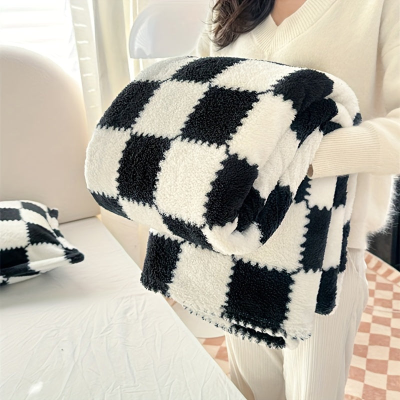 Novira Plaid – Zachte Flanellen Structuur met Geruit Design