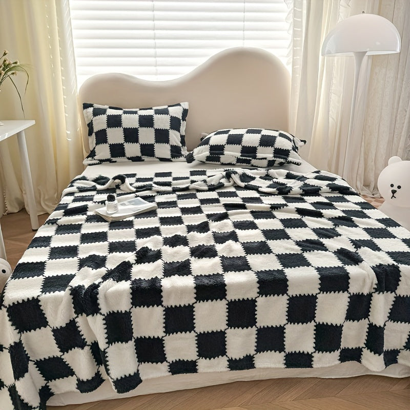 Novira Plaid – Zachte Flanellen Structuur met Geruit Design
