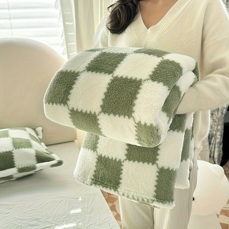 Novira Plaid – Zachte Flanellen Structuur met Geruit Design