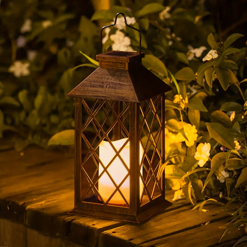 Veloria Solar Kaarslamp – Hangend LED Licht met Flikkerend Kaars-effect