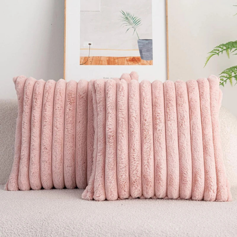 Velruna Sierkussen – Zachte Pluche Textuur voor Bank en Bed