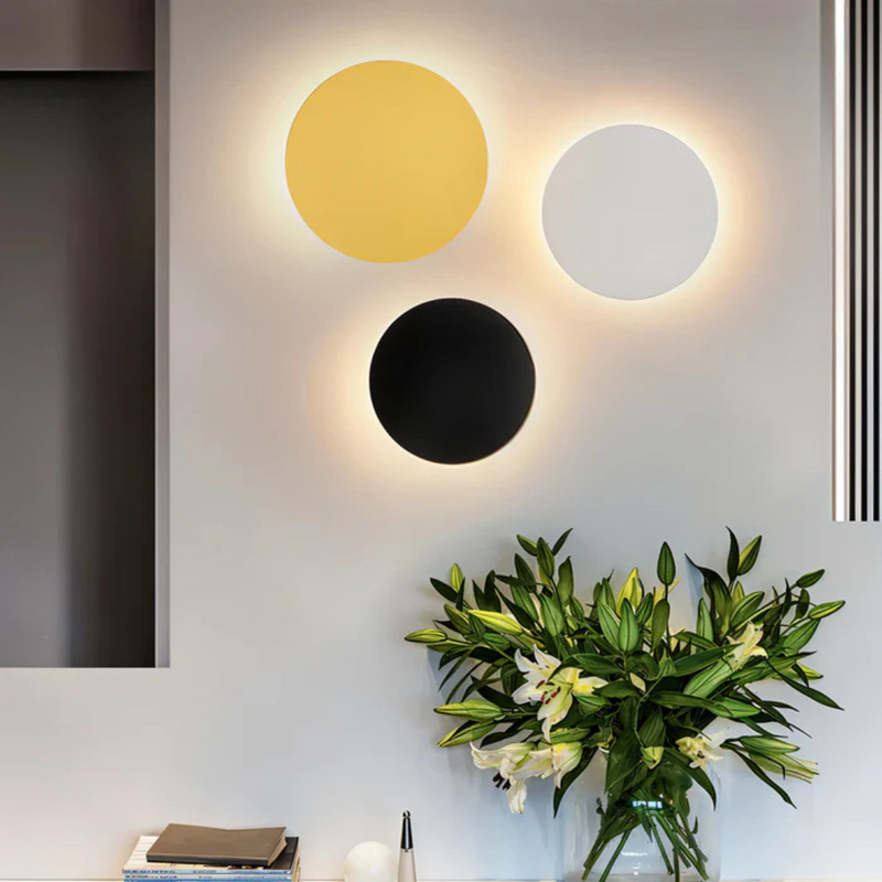 Calvion Wandlamp – Ronde LED Verlichting met Modern Design