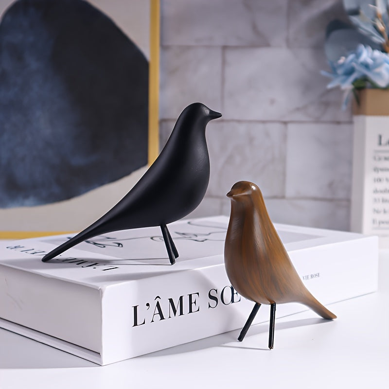 Orvayne Vogelbeeldje – Abstract Harsdesign voor Tafeldecoratie