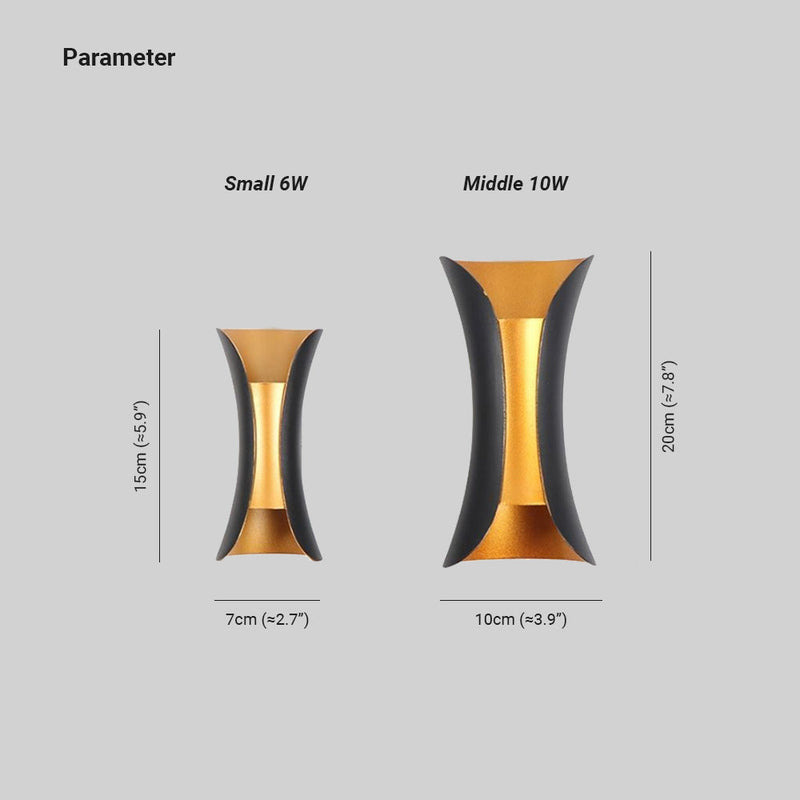 Varelyn Buitenwandlamp – Gebogen LED Design