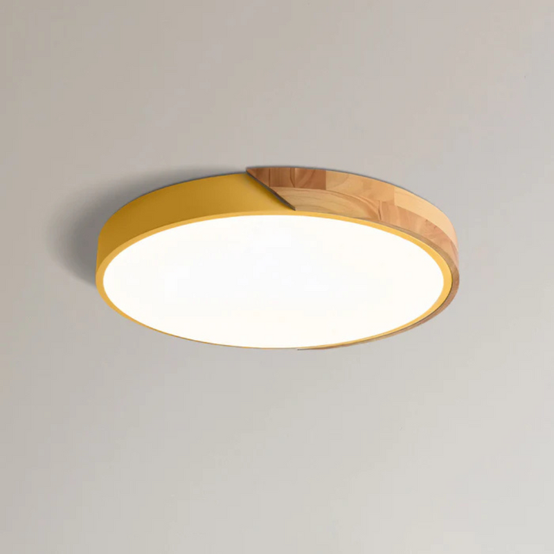 Nolvessa Plafondlamp – Scandinavisch Houtdesign
