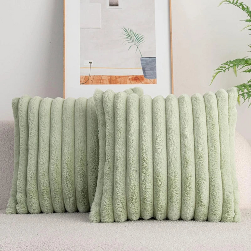 Velruna Sierkussen – Zachte Pluche Textuur voor Bank en Bed