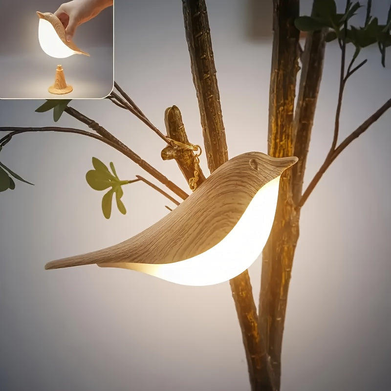 Avyrona Vogel Tafellamp – Draadloze LED met Touchbediening