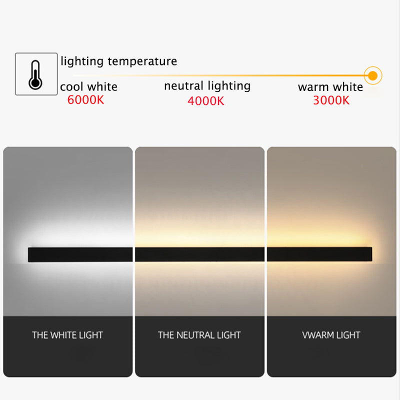 Zelviora Buitenwandlamp – Lineair LED-design met IP65-bescherming