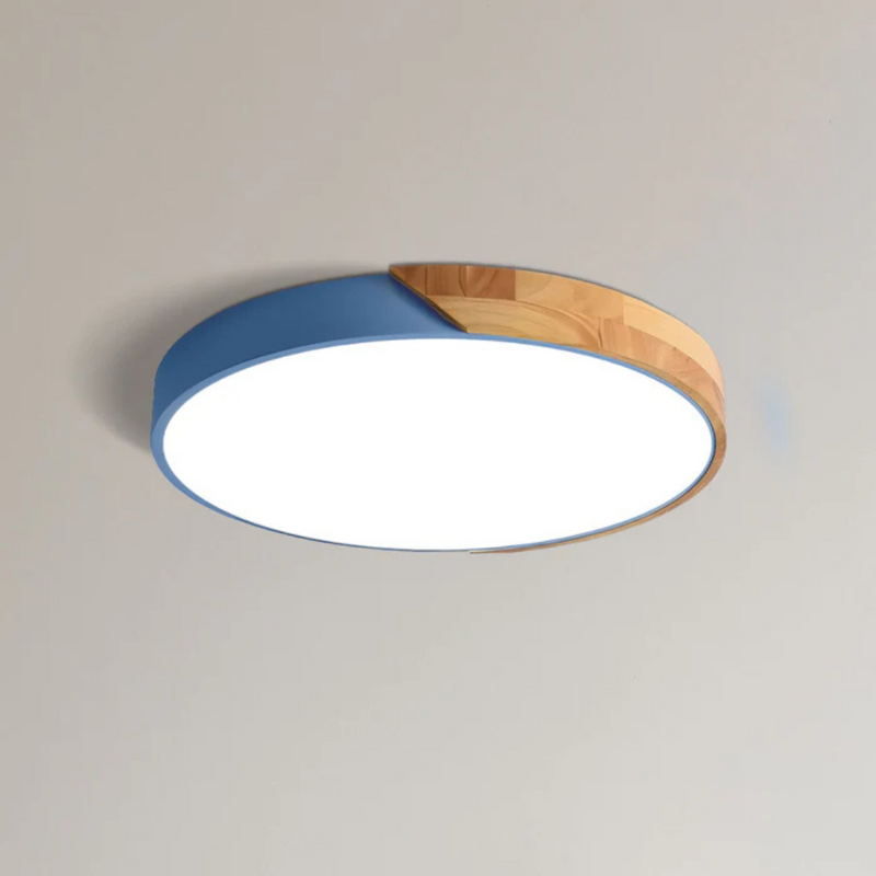 Nolvessa Plafondlamp – Scandinavisch Houtdesign