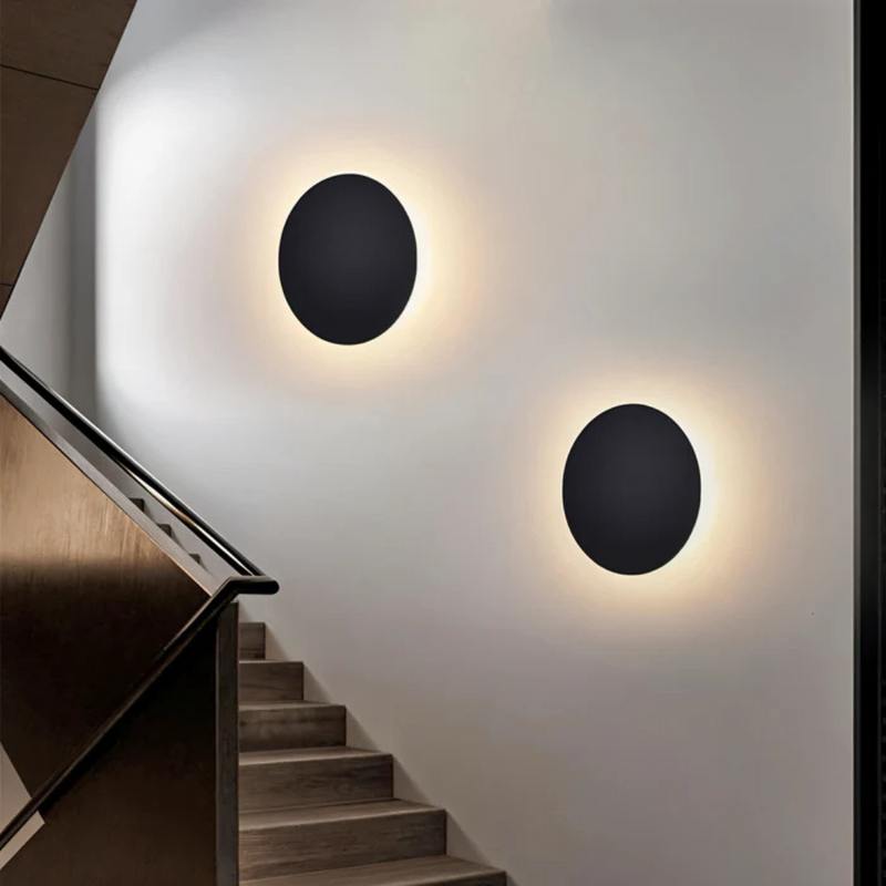 Calvion Wandlamp – Ronde LED Verlichting met Modern Design