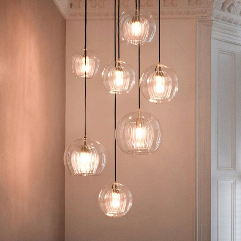 Elvaris Hanglamp – Glazen Globe Design met LED