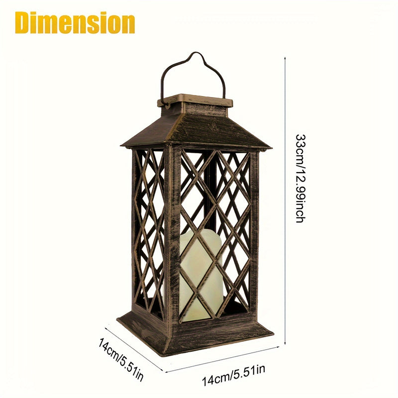 Veloria Solar Kaarslamp – Hangend LED Licht met Flikkerend Kaars-effect