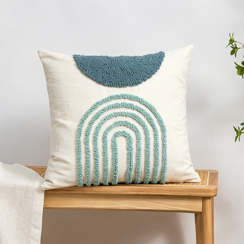 Sorvella Sierkussenhoes – Halfrond Geometrisch Design