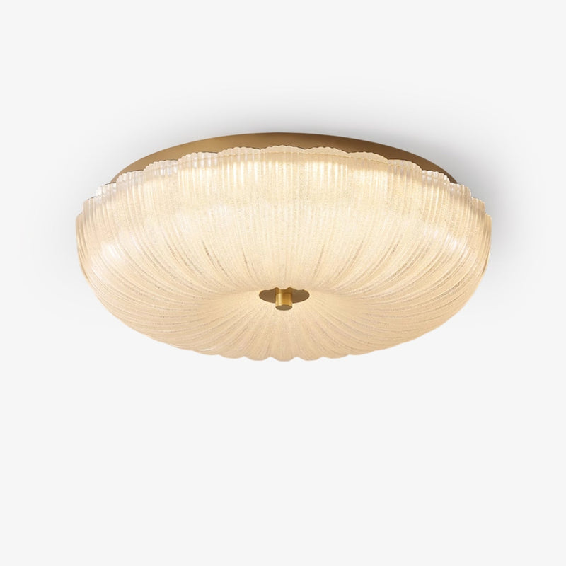 Viresta Plafondlamp – Ripple Glas met Geïntegreerde LED