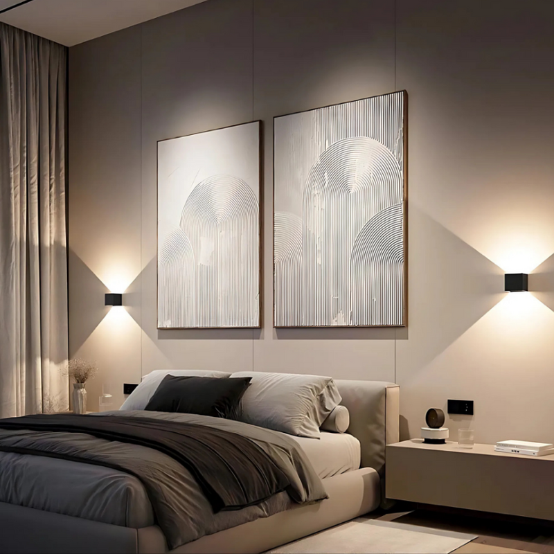 Lunavera Wandlamp – Draadloze LED Verlichting met Afstandsbediening