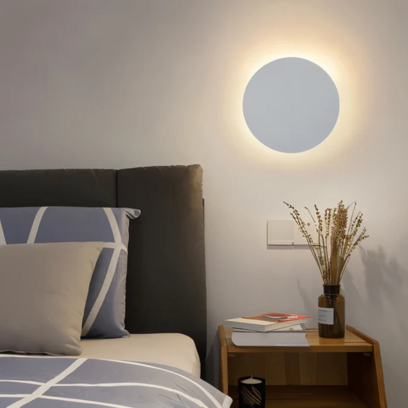 Calvion Wandlamp – Ronde LED Verlichting met Modern Design