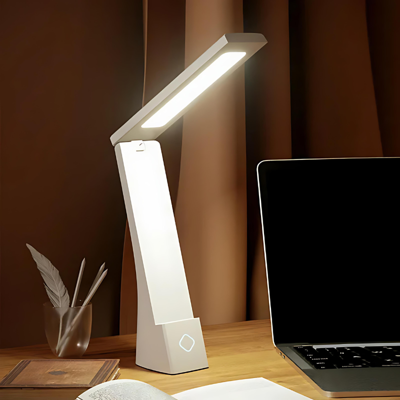 Opvouwbare Tafellamp met Touchbediening en Modern Minimalistisch Design