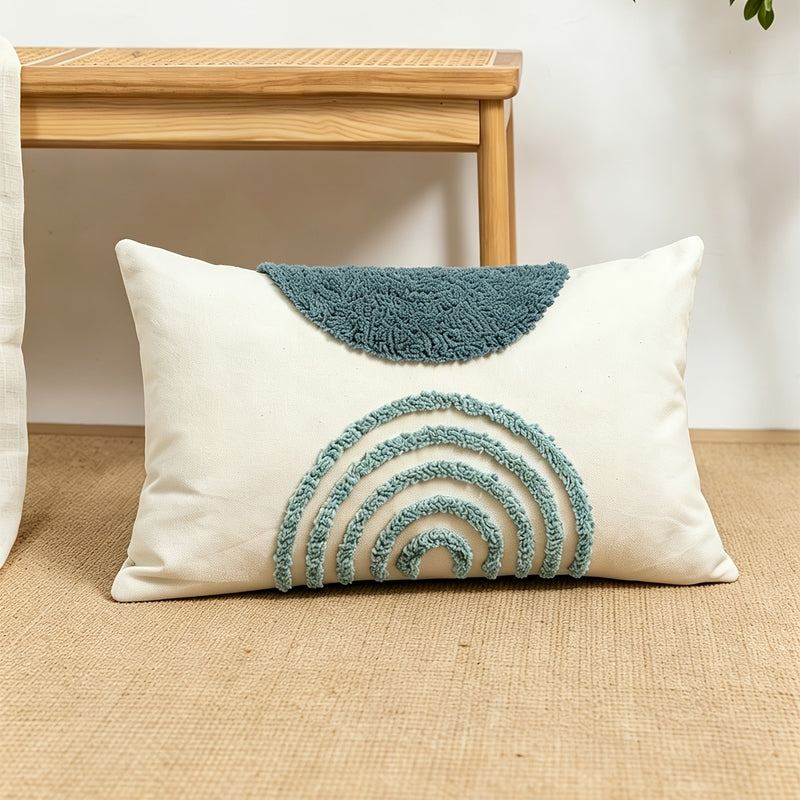 Sorvella Sierkussenhoes – Halfrond Geometrisch Design