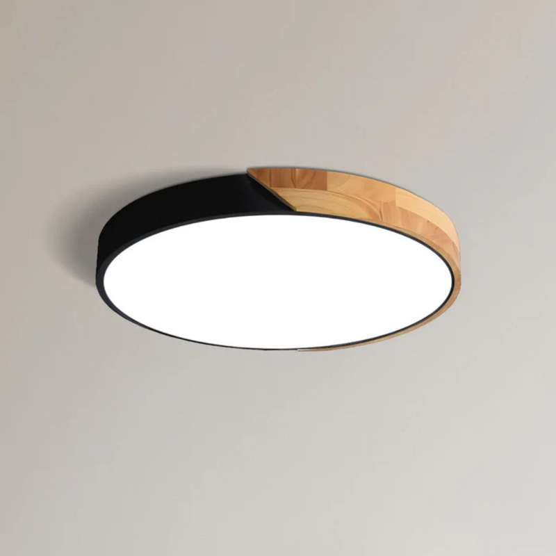 Nolvessa Plafondlamp – Scandinavisch Houtdesign
