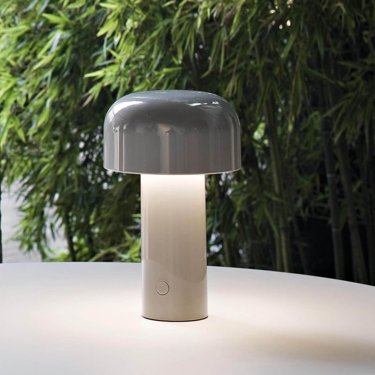 Avelora Tafellamp – Draadloos Paddenstoel Design met Dimbare LED