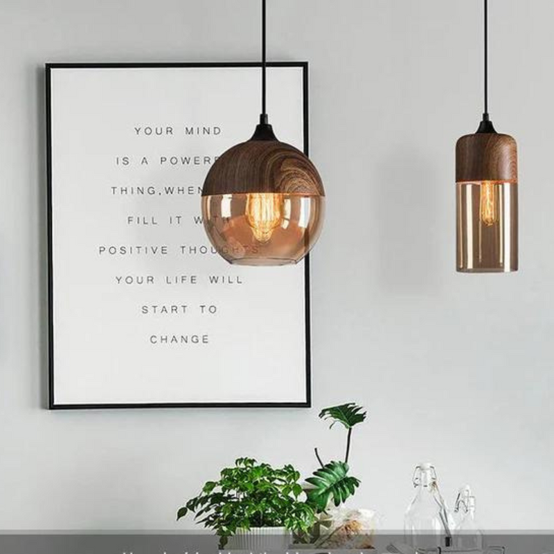 Arven Scandinavische Hanglamp – Tijdloze Sfeer en Natuurlijke Warmte