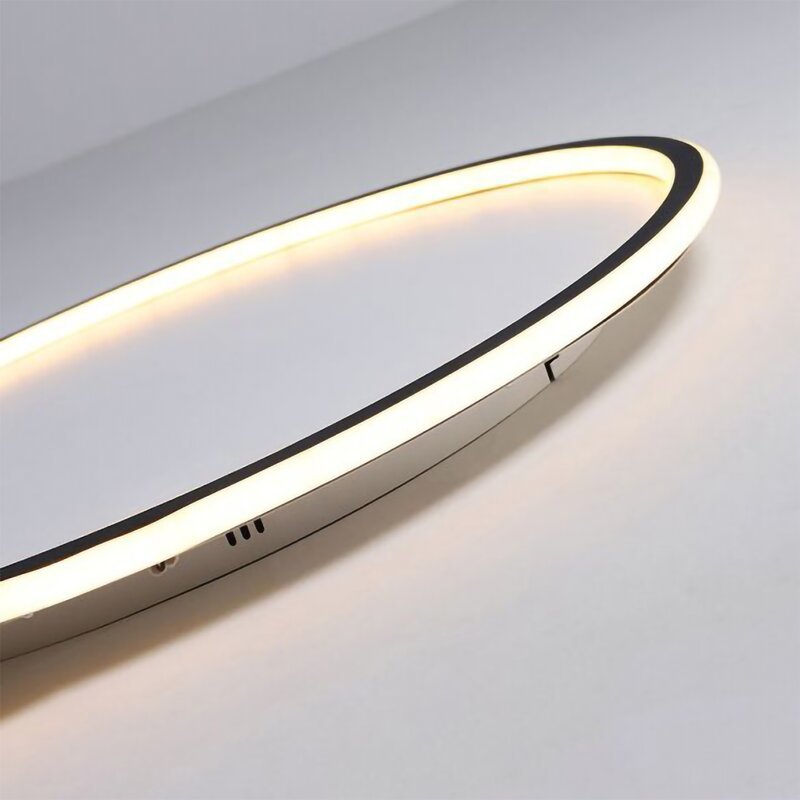 Velunara Plafondlamp – Ronde Acryl LED met Dimbare Verlichting