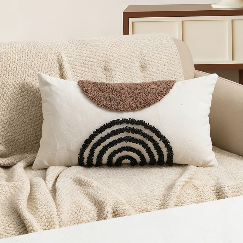 Sorvella Sierkussenhoes – Halfrond Geometrisch Design