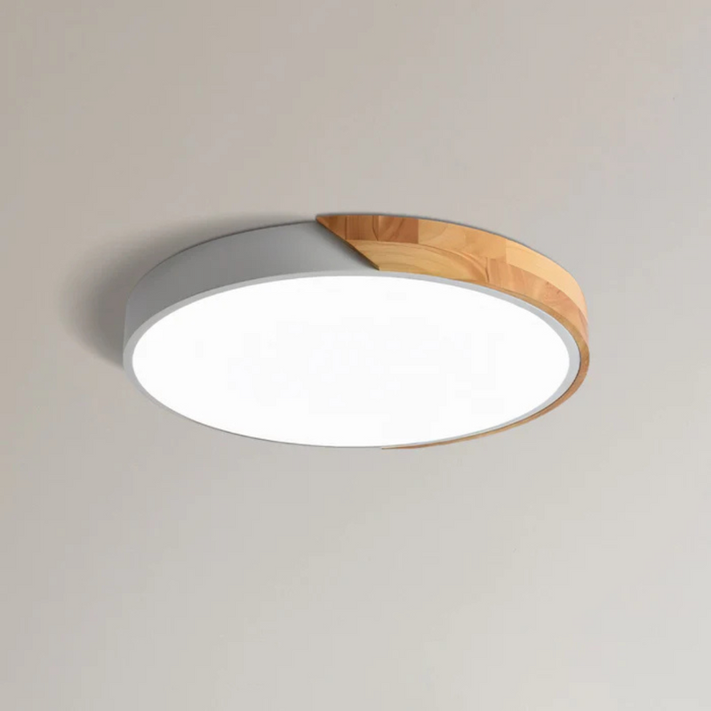 Nolvessa Plafondlamp – Scandinavisch Houtdesign