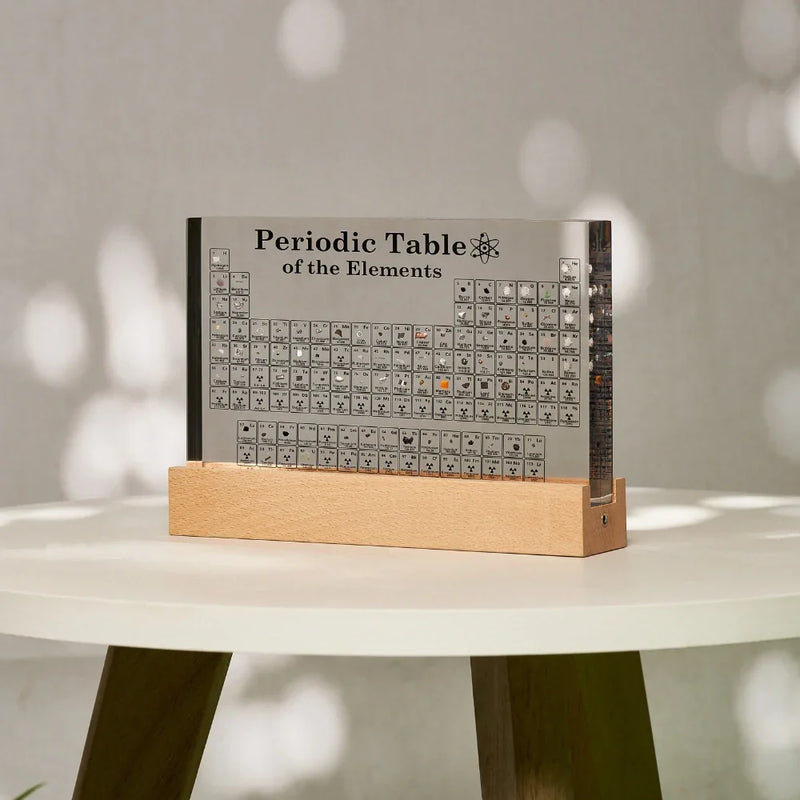 Chemivaro Elementendisplay – Acrylglas met Lasergravure