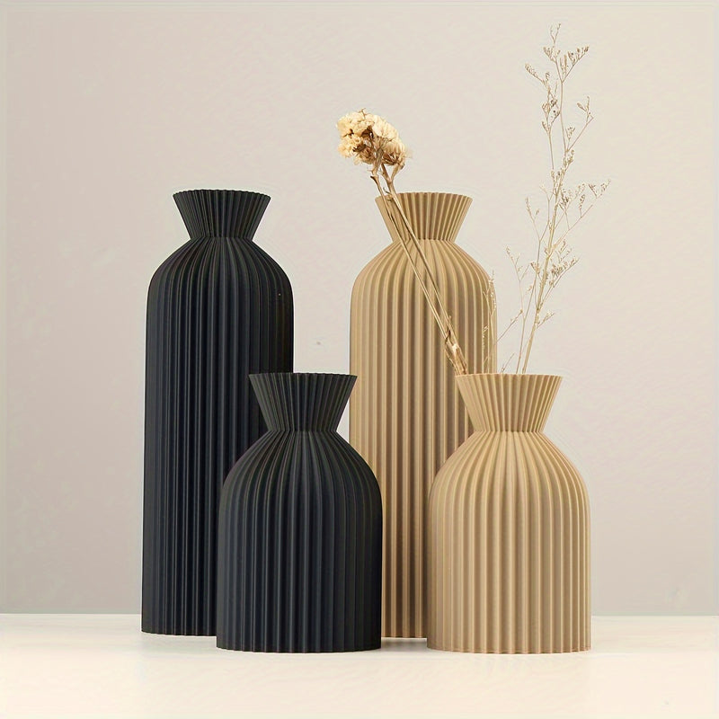 Orvessa Vaas – Cilindervorm met Boho Stijl