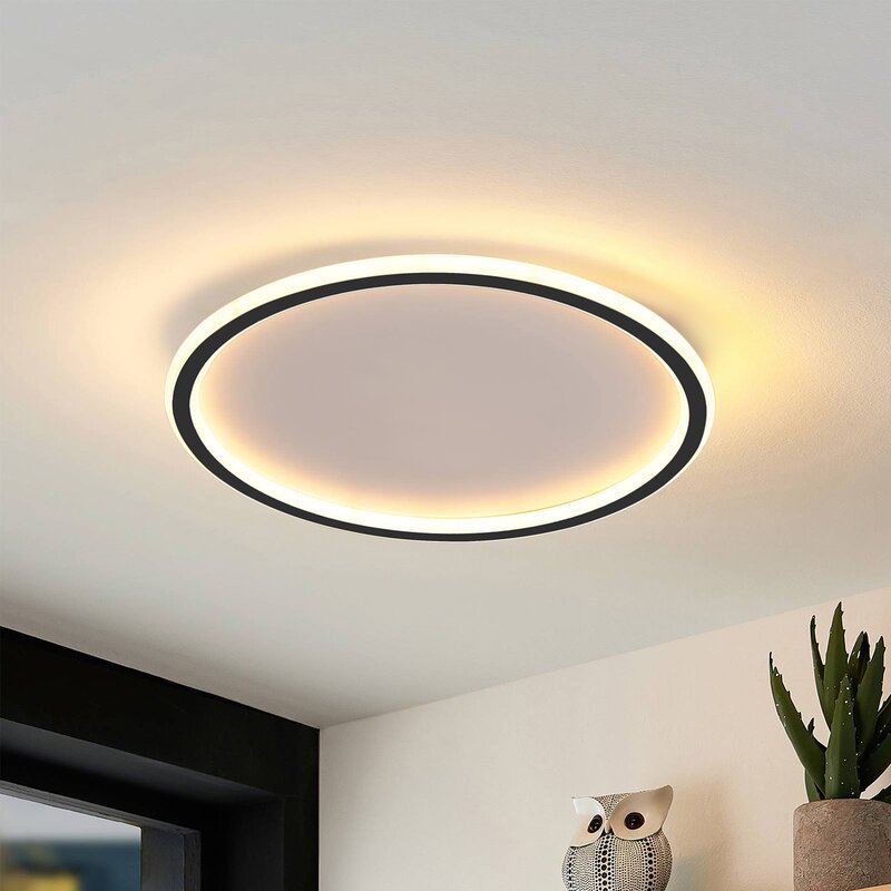 Velunara Plafondlamp – Ronde Acryl LED met Dimbare Verlichting