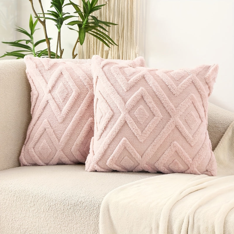 Averelle Sierkussenhoezen – Boho Jacquard met Geometrisch Patroon