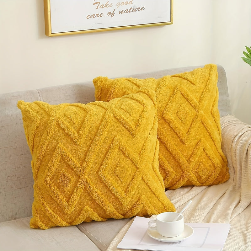 Averelle Sierkussenhoezen – Boho Jacquard met Geometrisch Patroon