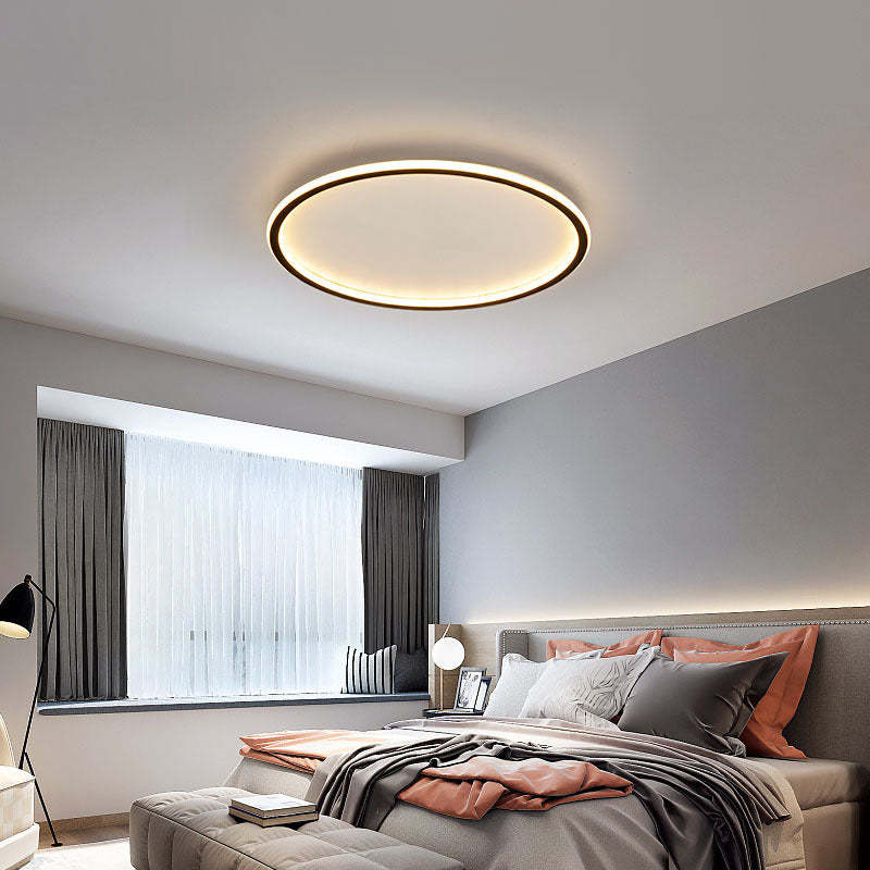 Velunara Plafondlamp – Ronde Acryl LED met Dimbare Verlichting