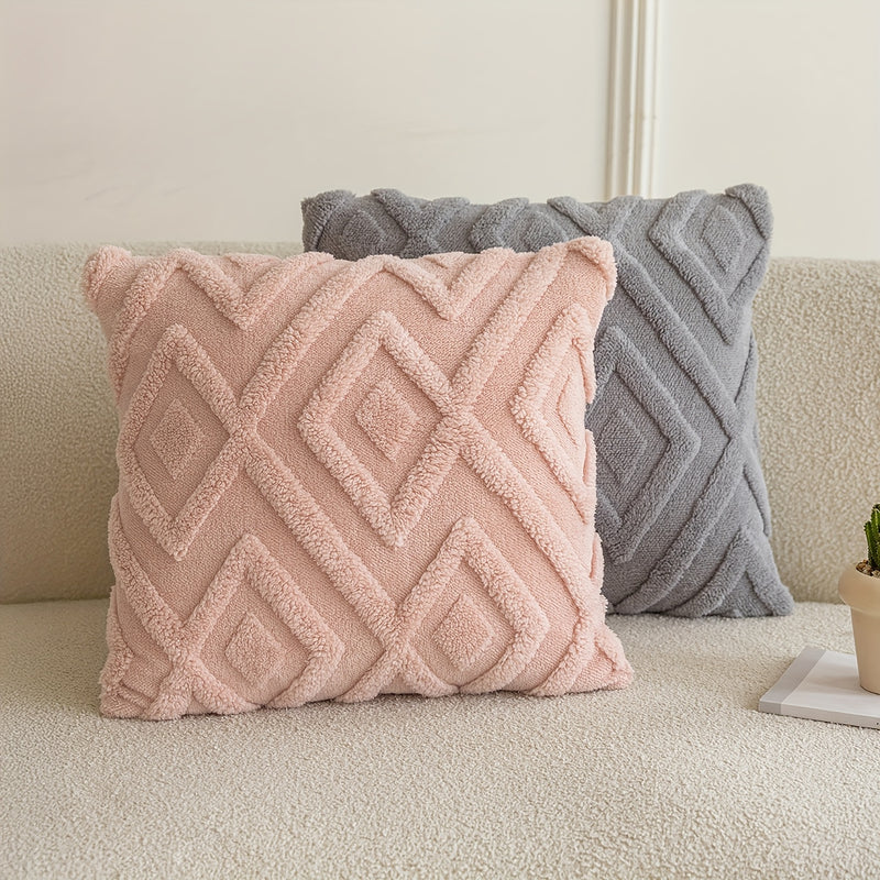 Averelle Sierkussenhoezen – Boho Jacquard met Geometrisch Patroon