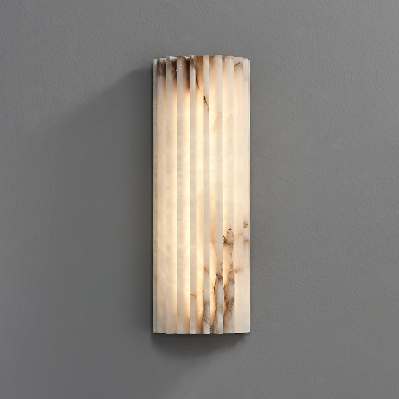 Alveris Wandlamp – Alabaster met Geïntegreerde LED-Verlichting
