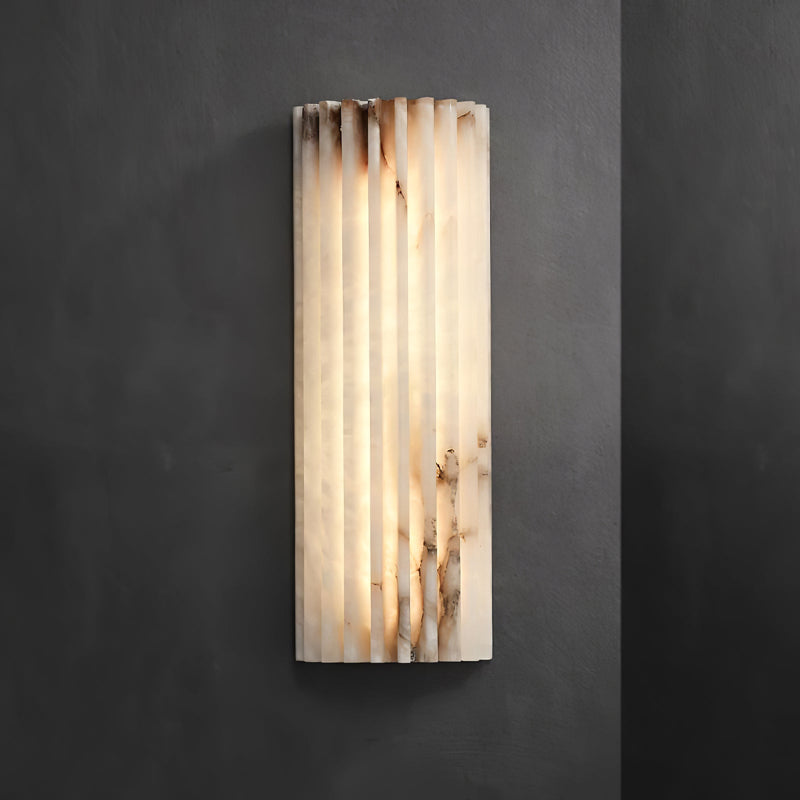 Alveris Wandlamp – Alabaster met Geïntegreerde LED-Verlichting