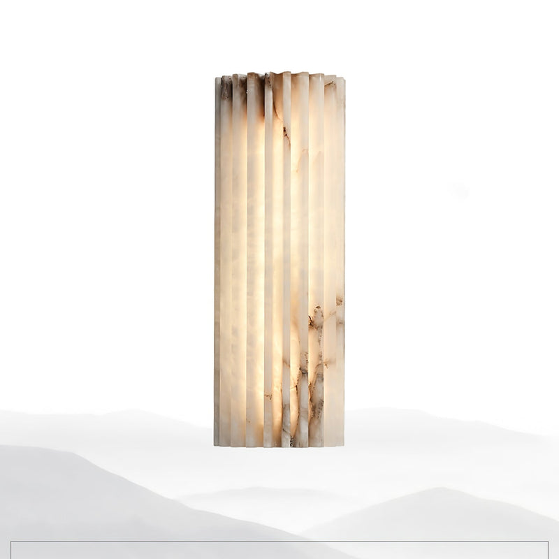 Alveris Wandlamp – Alabaster met Geïntegreerde LED-Verlichting