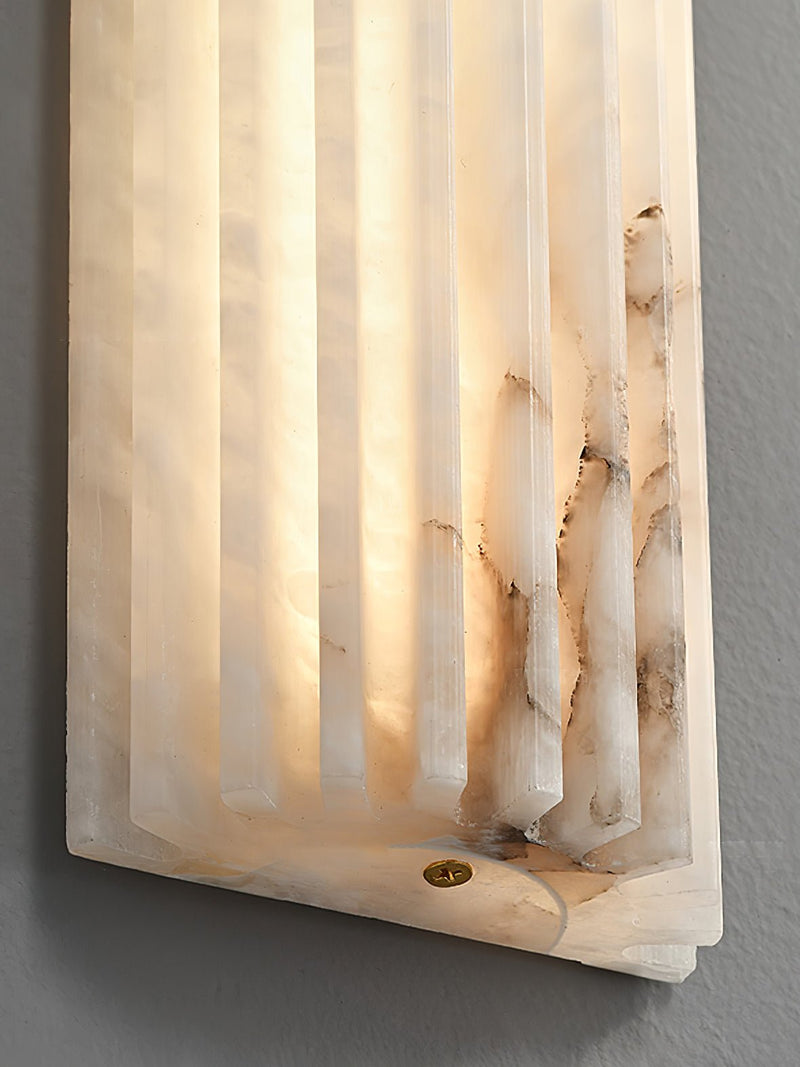 Alveris Wandlamp – Alabaster met Geïntegreerde LED-Verlichting