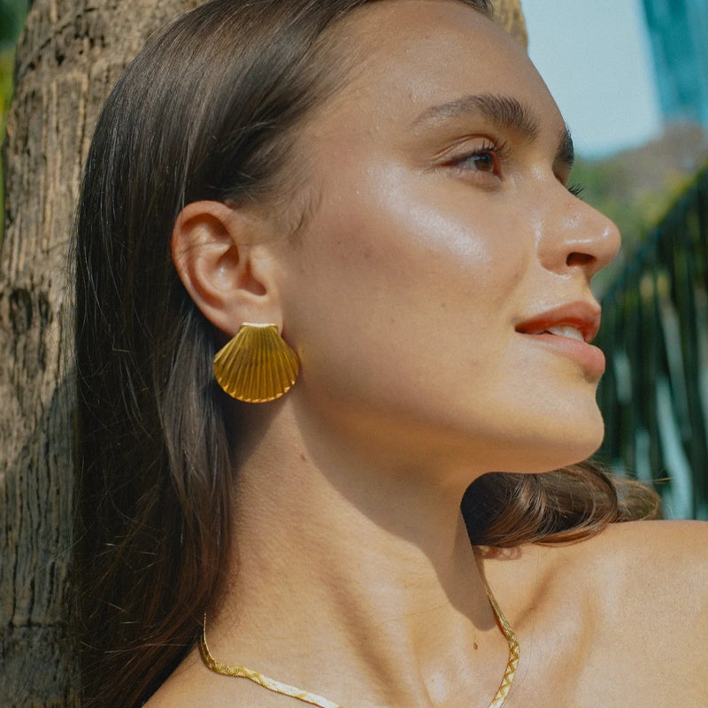 Brooke | Shell-oorbellen voor dames