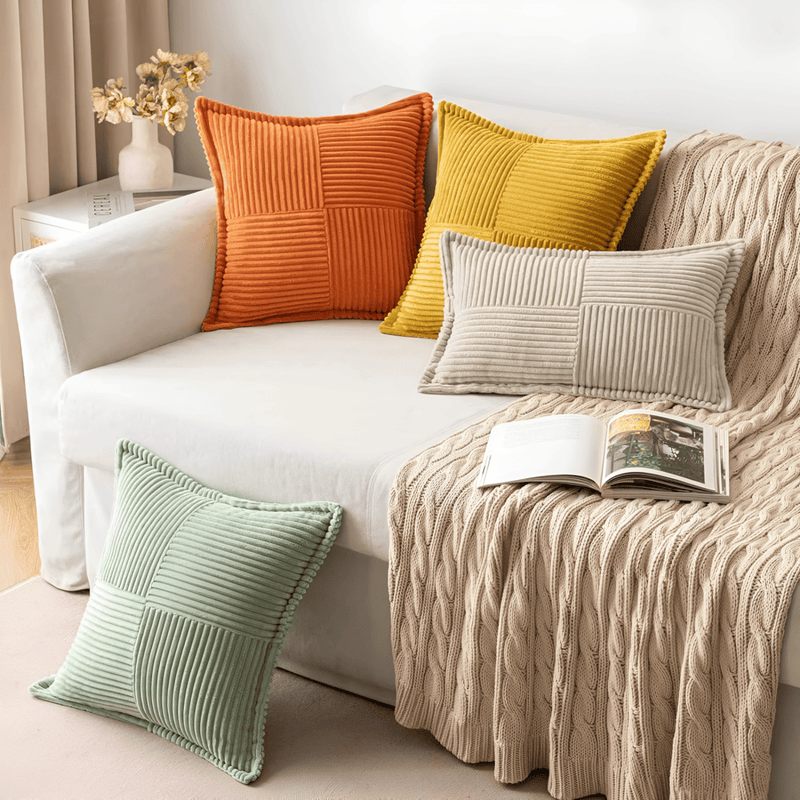 Ovenia Kussenhoes – Vlekbestendig Effen Design