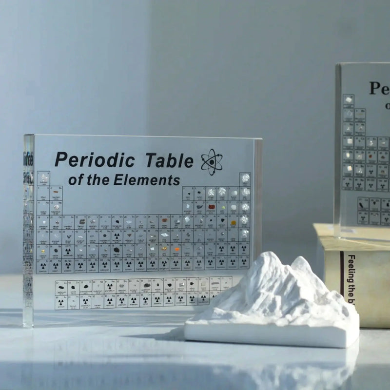 Chemivaro Elementendisplay – Acrylglas met Lasergravure