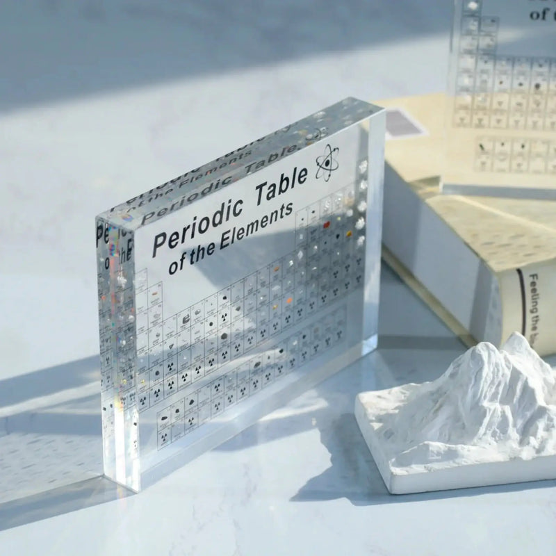 Chemivaro Elementendisplay – Acrylglas met Lasergravure