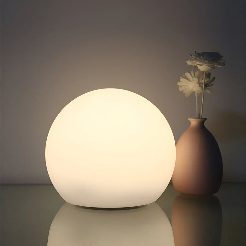 Zelviora Tafellamp – LED Bolvorm met Dynamische Kleurverandering