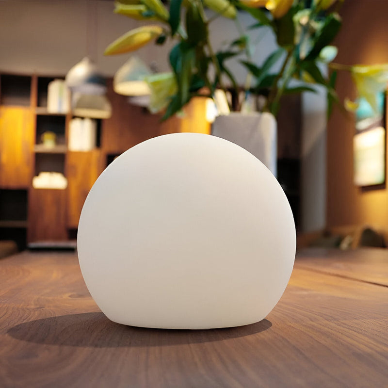 Zelviora Tafellamp – LED Bolvorm met Dynamische Kleurverandering